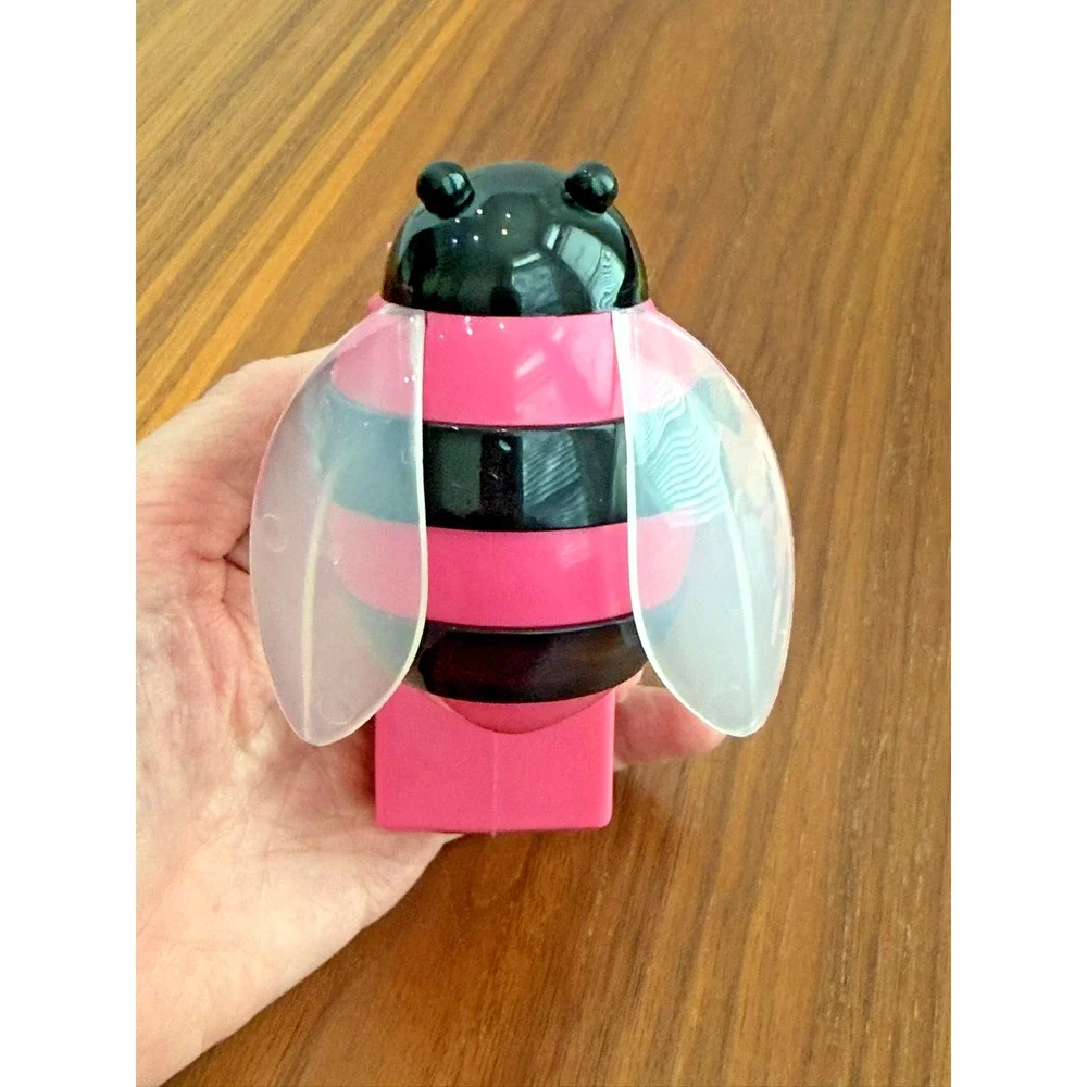 (2) Bath & Body Works PINK LADYBUG Bumble Bee Bug Wallflower Plug Home Diffuser